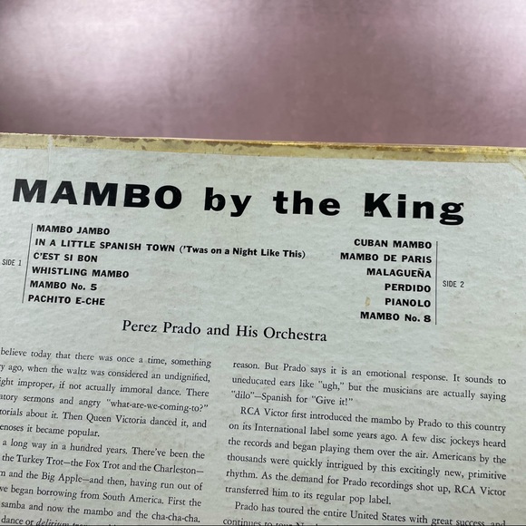 Vintage Perez Prado Mambo Orchestra Vinyl Music Record - Picture 5 of 6